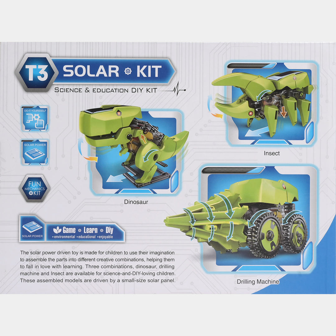 T3 Solar Kit – Educational DIY STEM Toy