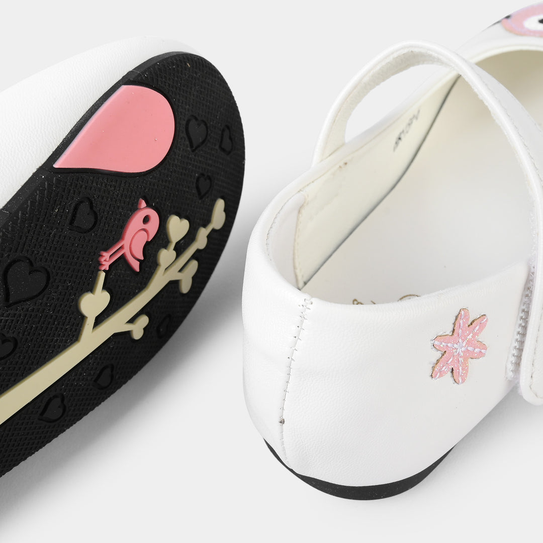 Girls Pumps HB1159-6-WHITE