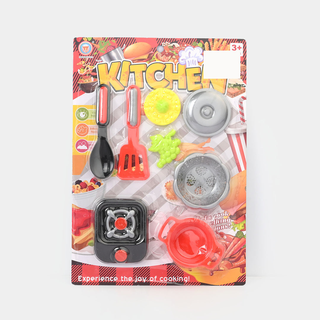 Kids' Role-Play Kitchen Accessory Kit