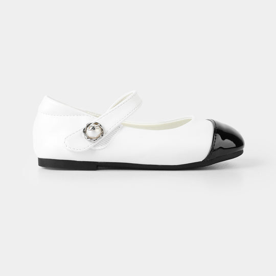 Girls Pumps 66A2-WHITE