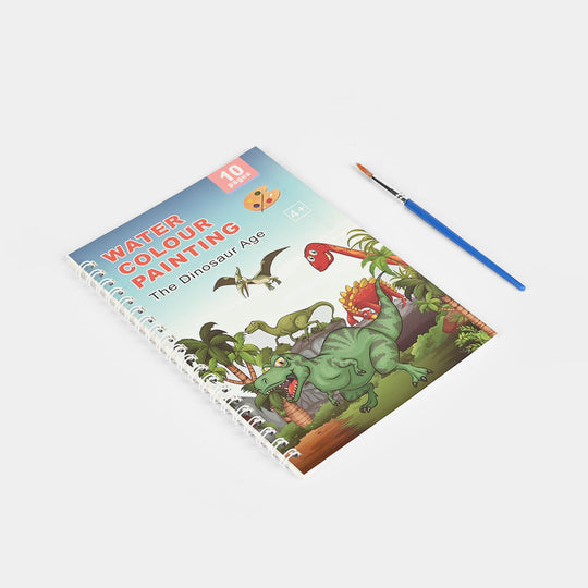 10 Pages Water Coloring Book
