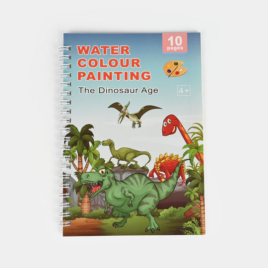 10 Pages Water Coloring Book
