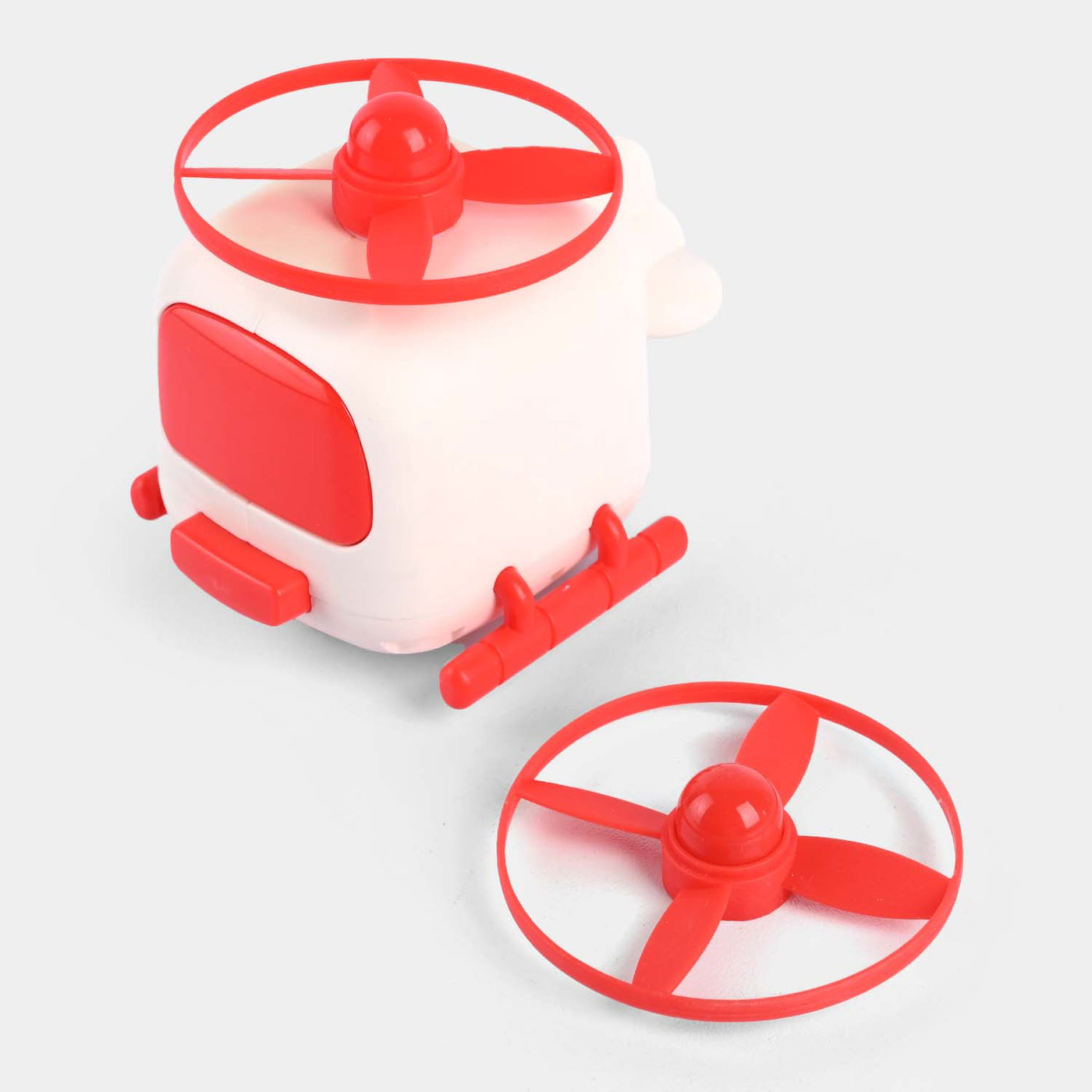 Cartoon Flying Helicopter Toy-White