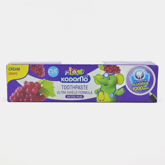 Kodomo 65G Grape 0.5+Yrs Cream Tooth Paste