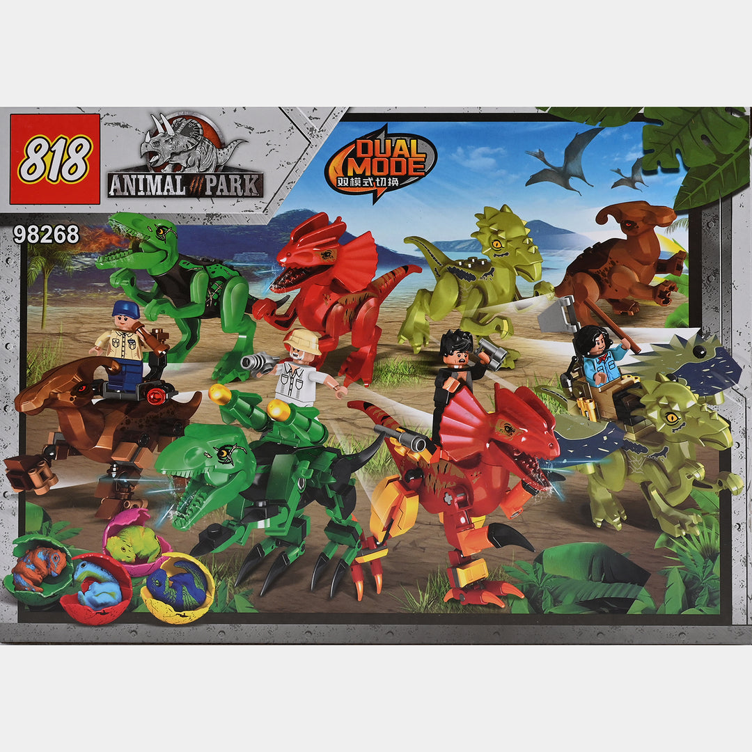 Dinosaur Building Blocks Set For Kids