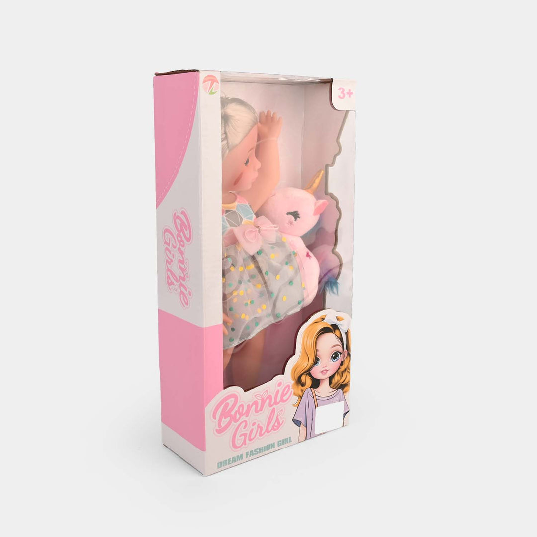 Fashion Play Doll with Plush Companion