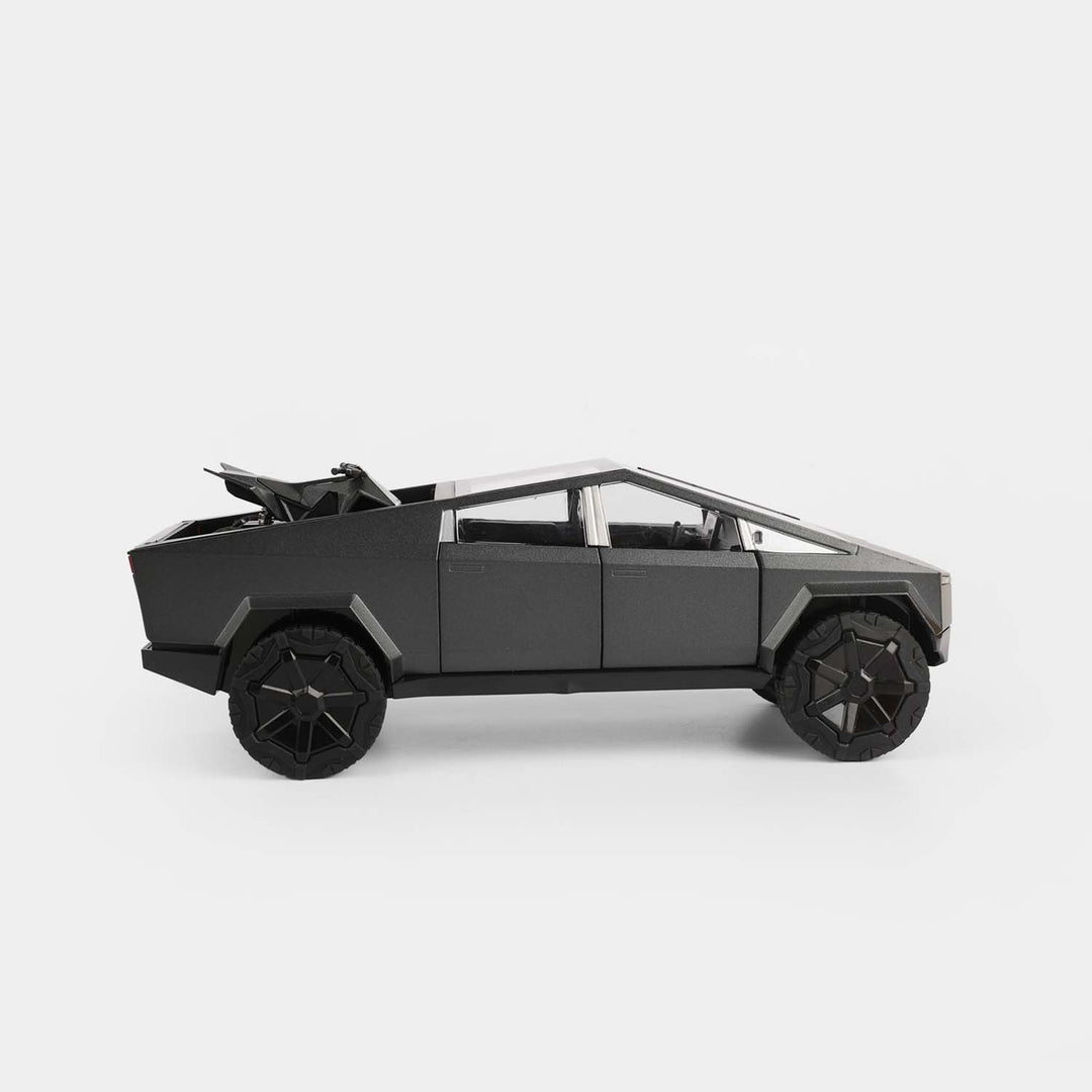 1:24 Scale Alloy Model Electric Pickup Truck (Cyber Truck Style with ATV)