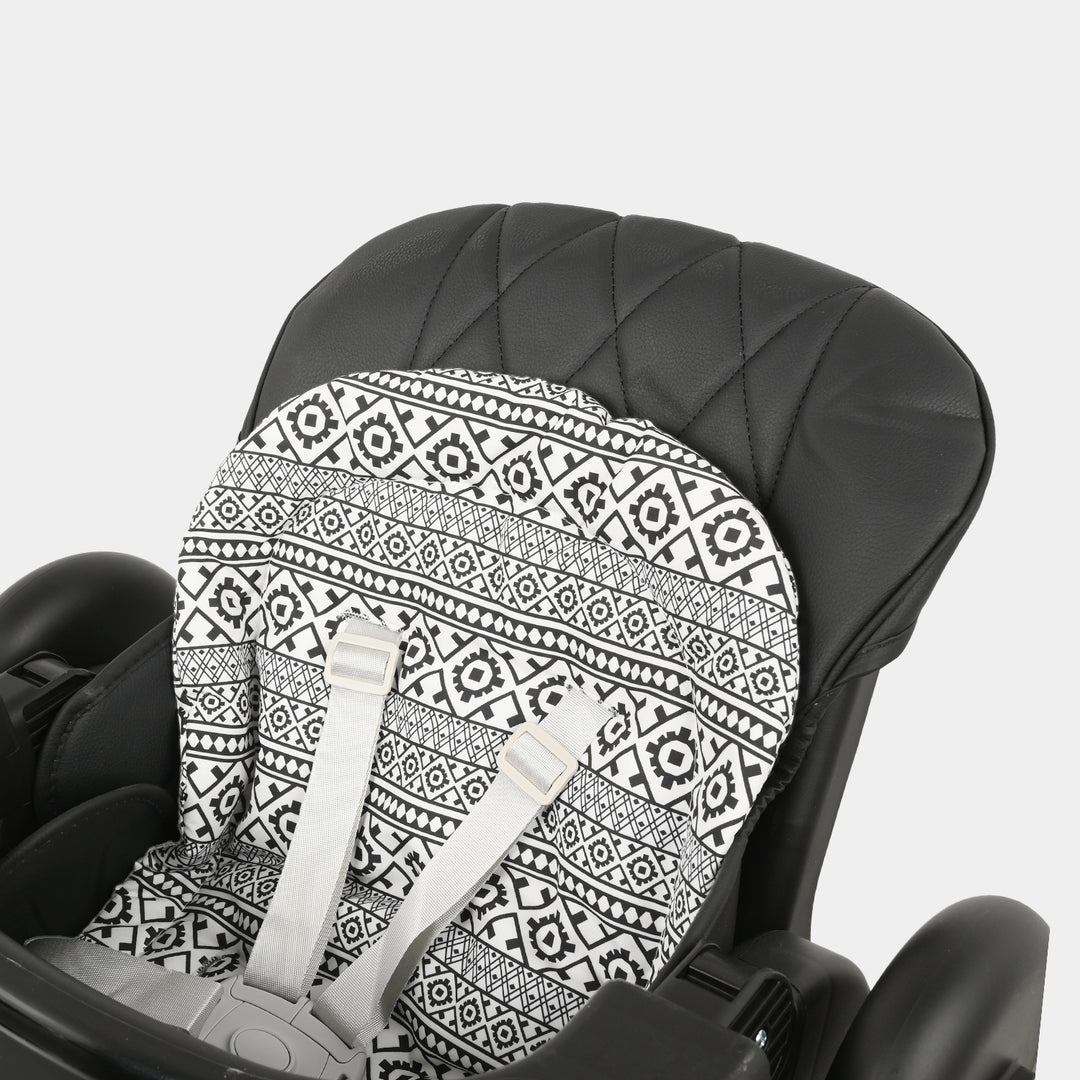 Baby High Chair KD3-3 | Dinning Chair Black