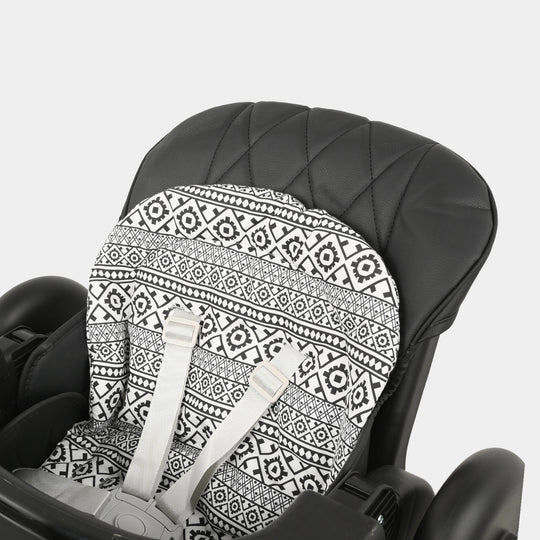 Baby High Chair KD3-3 | Dinning Chair Black