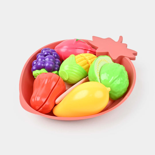 Food Cutting Play Set for Kids