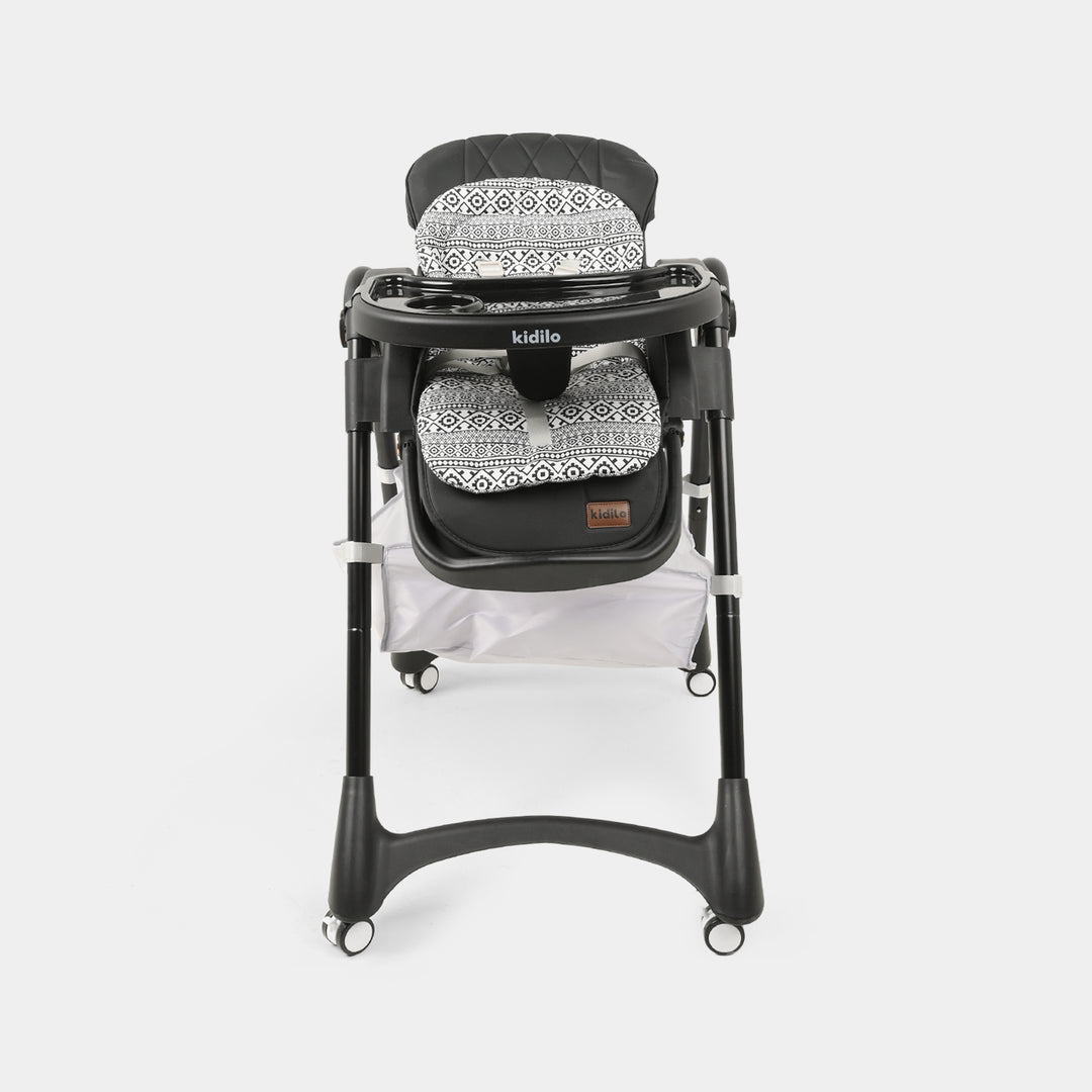 Baby High Chair KD3-3 | Dinning Chair Black