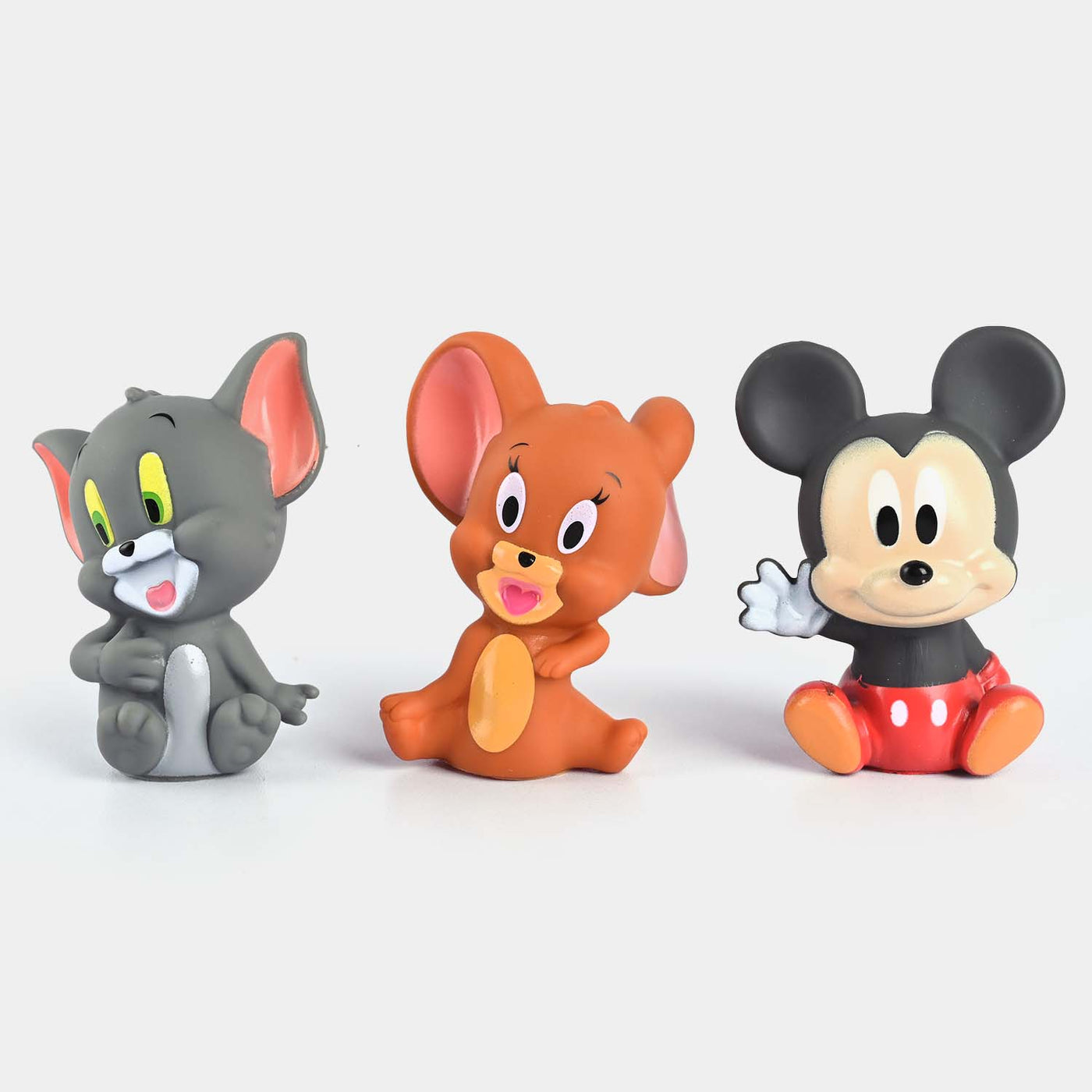 3Pcs Favorite Cartoon Character Soft Silicone For Kids