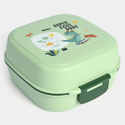 Plastic Lunch Box With Bottle For Kids