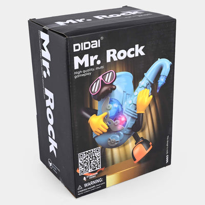 Mr. Rock Dancing Robot Toy with Music and Lights