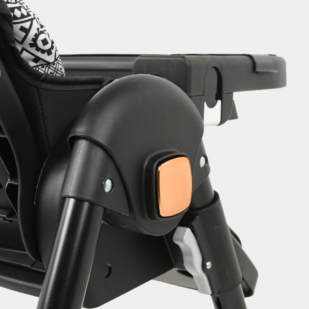 Baby High Chair KD3-3 | Dinning Chair Black