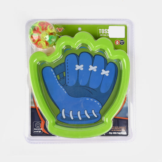 Toss Game Light-Up Suction Catch & Pitch Set