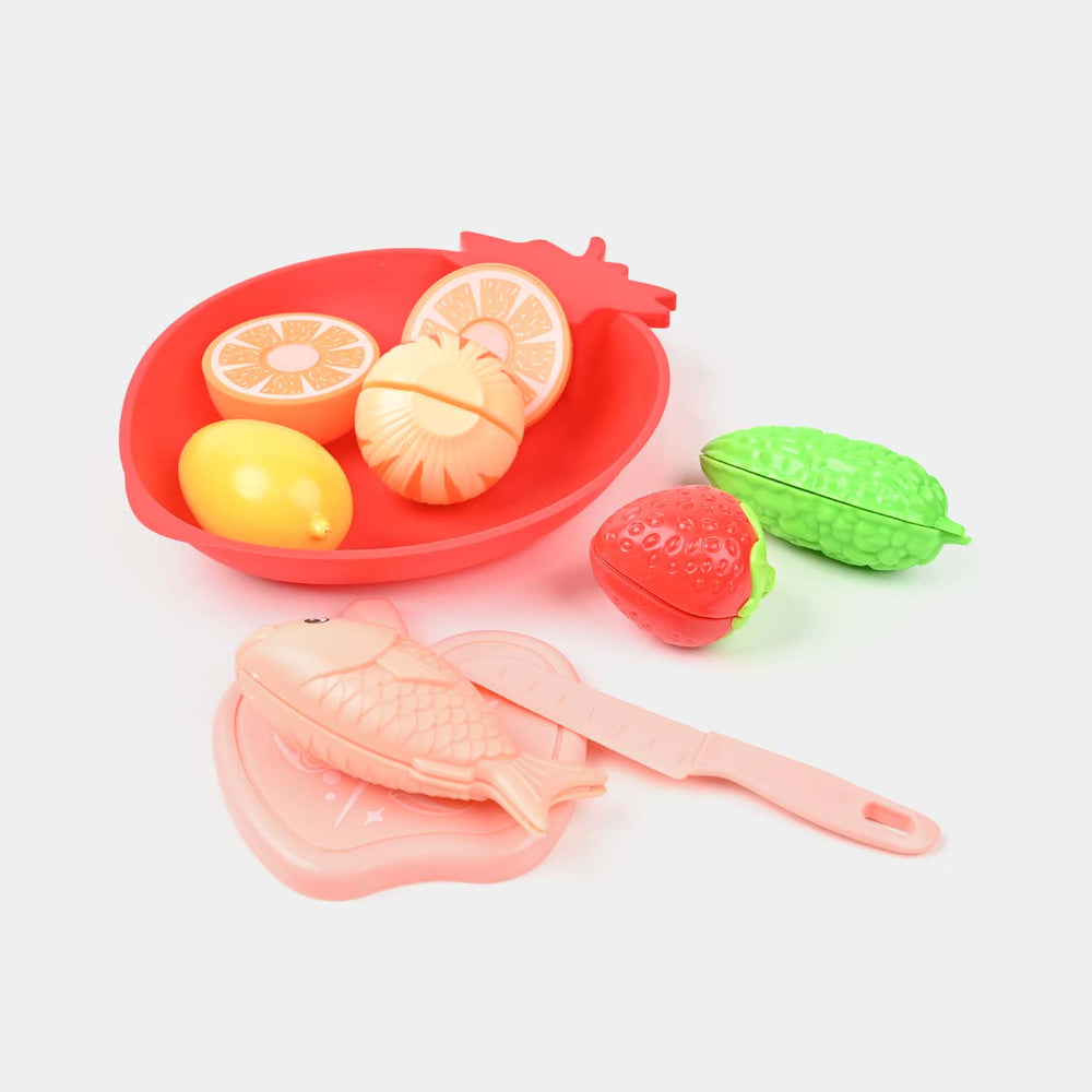 Food Cutting Play Set for Kids