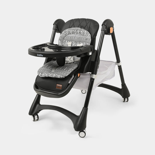 Baby High Chair KD3-3 | Dinning Chair Black