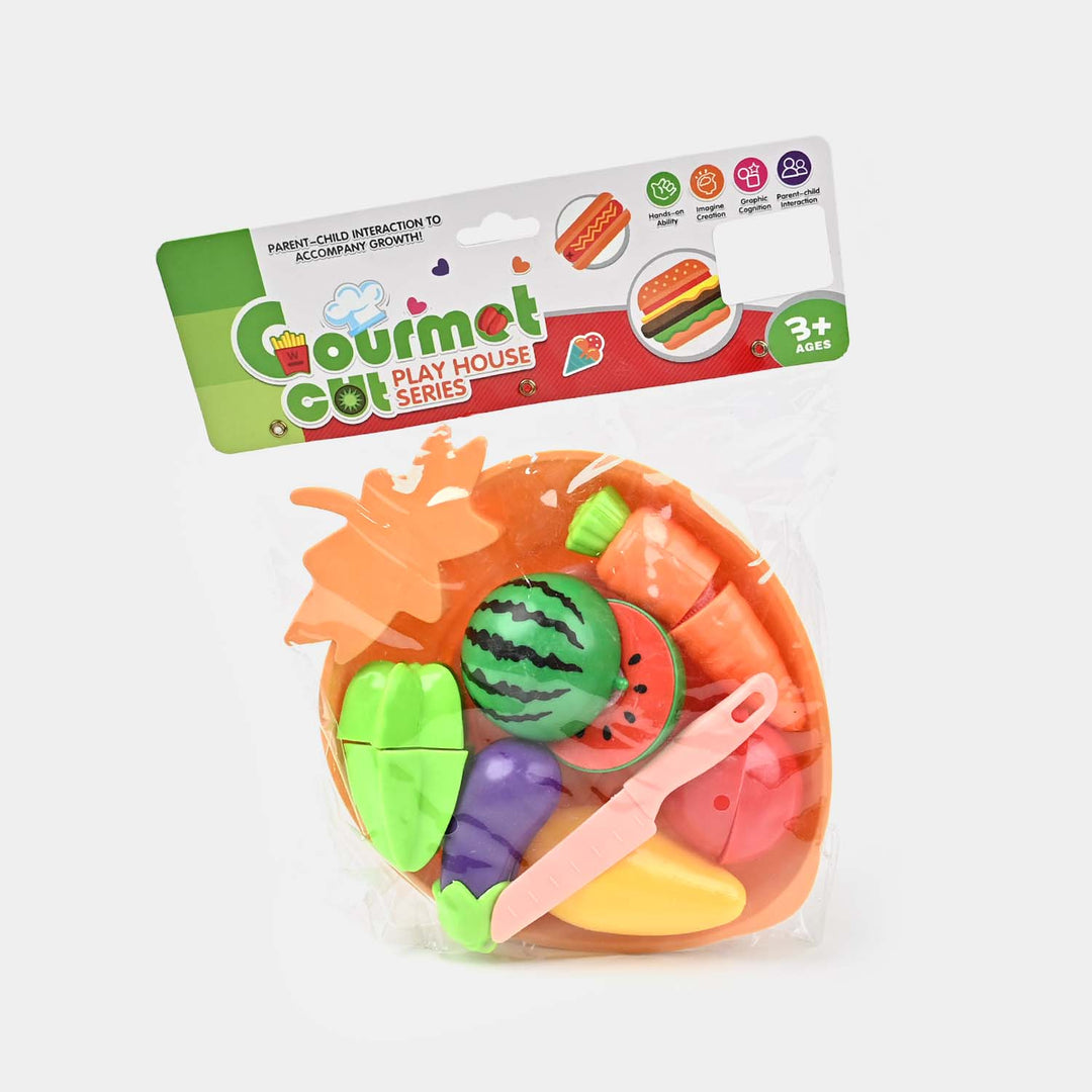 Food Cutting Play Set for Kids