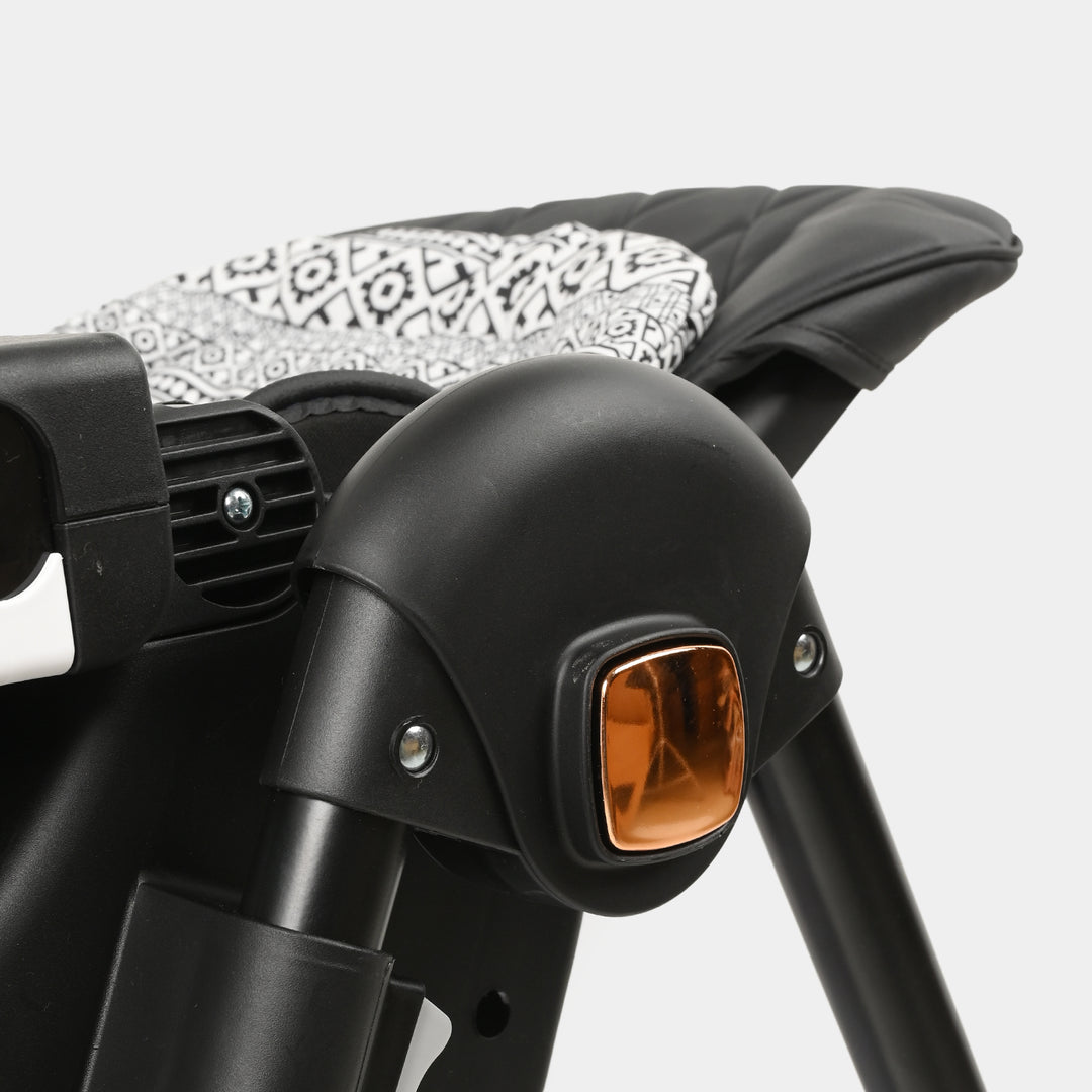 Baby High Chair KD3-3 | Dinning Chair Black