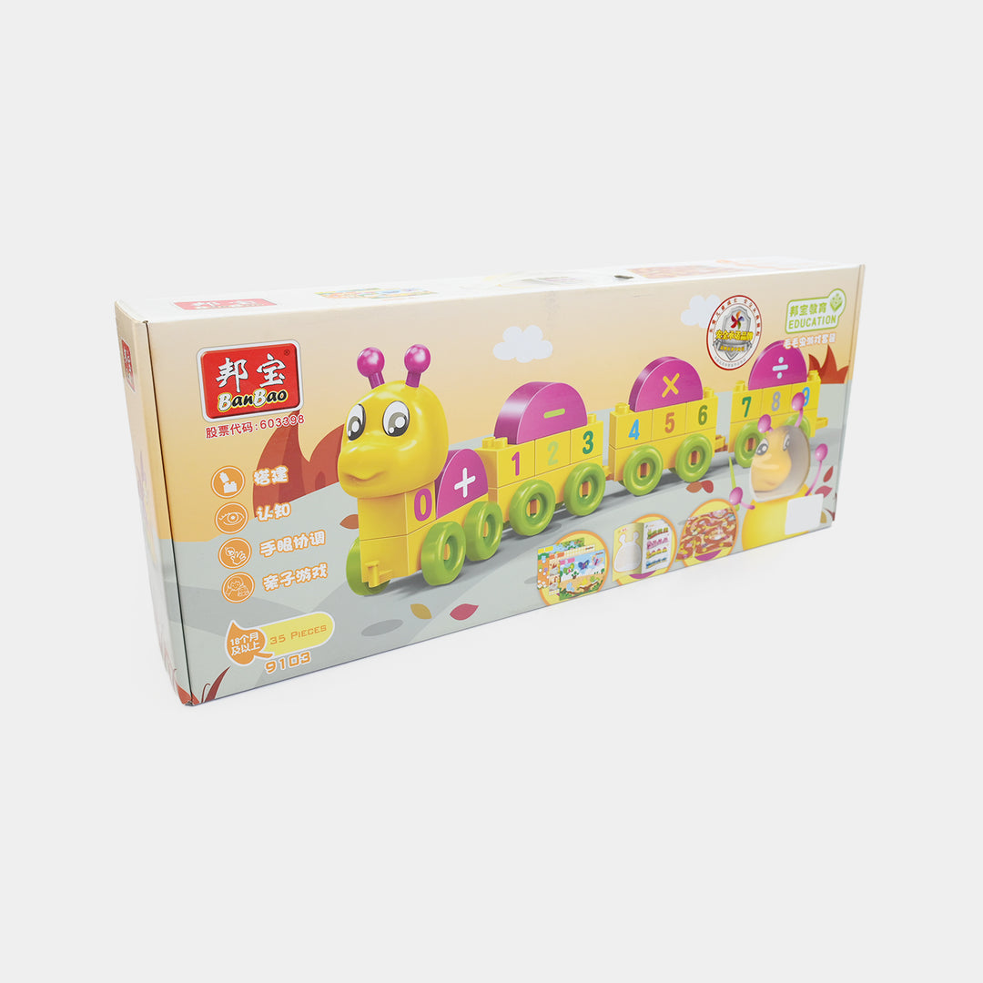 Education Train Blocks Set