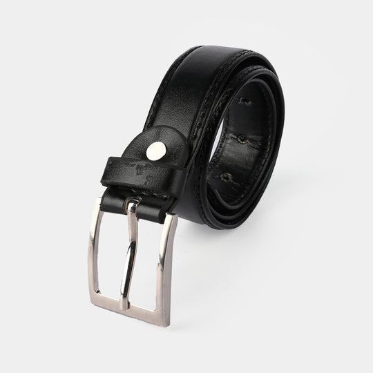 Kids Belt Plain Black