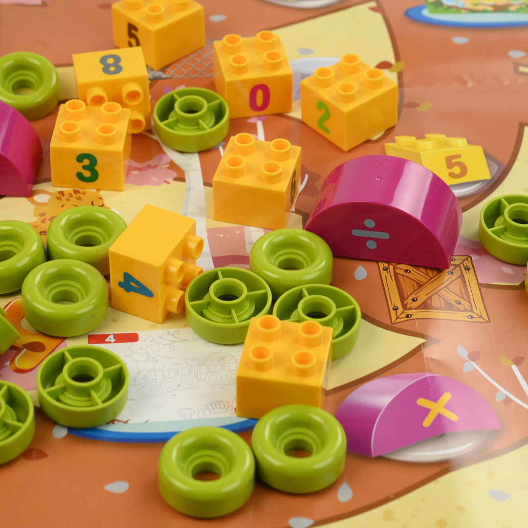 Education Train Blocks Set