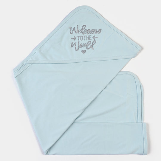 Baby Wrapping Sheet Embossing Welcome To The World