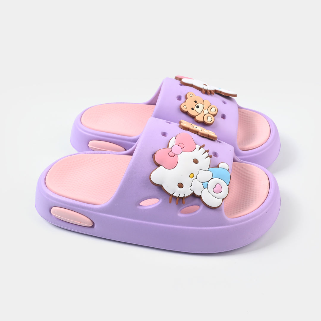 Girls Slipper A01-150-PURPLE