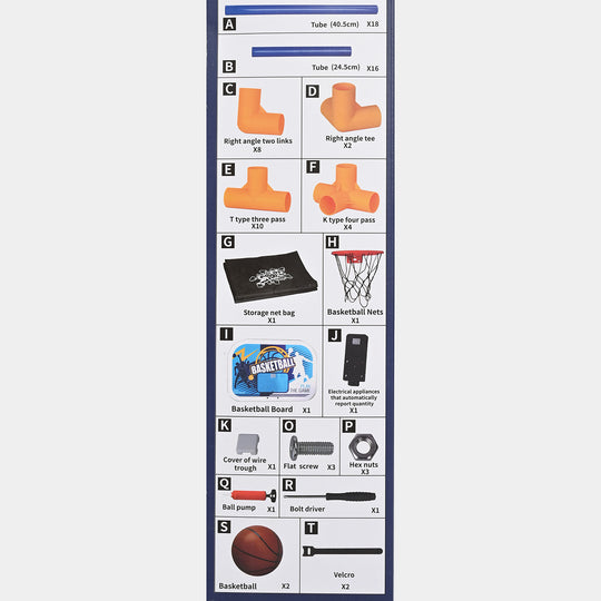 Arcade Electronic Basketball Training Equipment Set