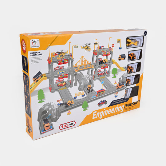 Car Parking Track Set for Kids