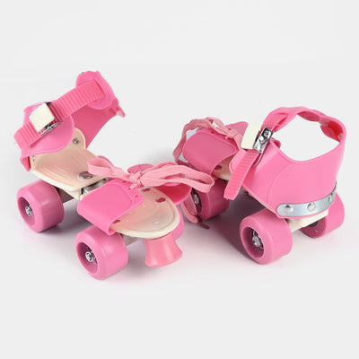 Kids Adjustable Roller Skate Shoes 4 Wheels