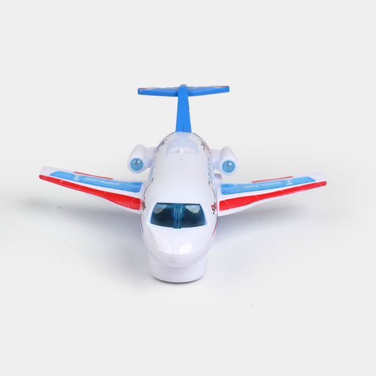 Electric Airplane With Light & Music, Spray