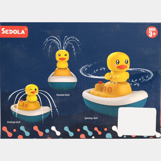 Duck Water Spray Boat Toy