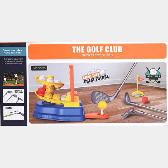 The Golf Club Sports Toy Automatic Pitching & Tee Set