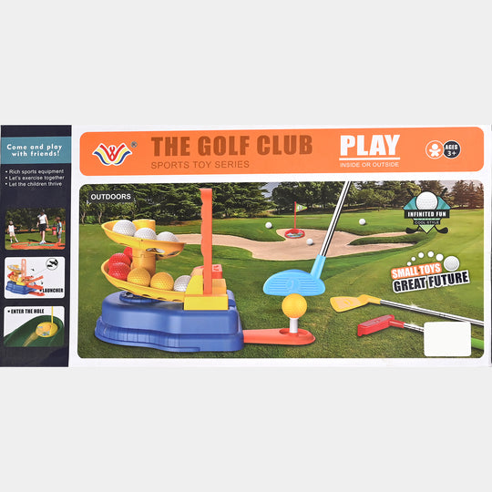 The Golf Club Sports Toy Automatic Pitching & Tee Set