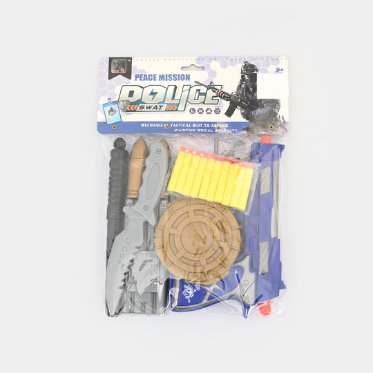 Manual Soft Dart Toy Tactical Play Kit