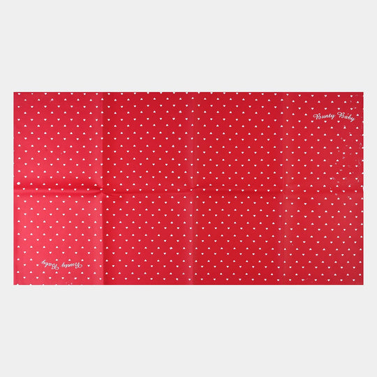 BABY CHANGING SHEET | RED