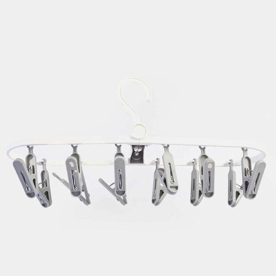 Cloth Hanger 12PCs | GREY