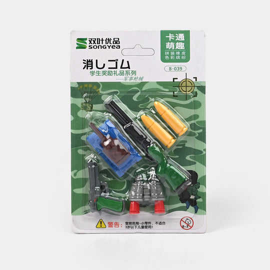 Multi Design Shaped Eraser