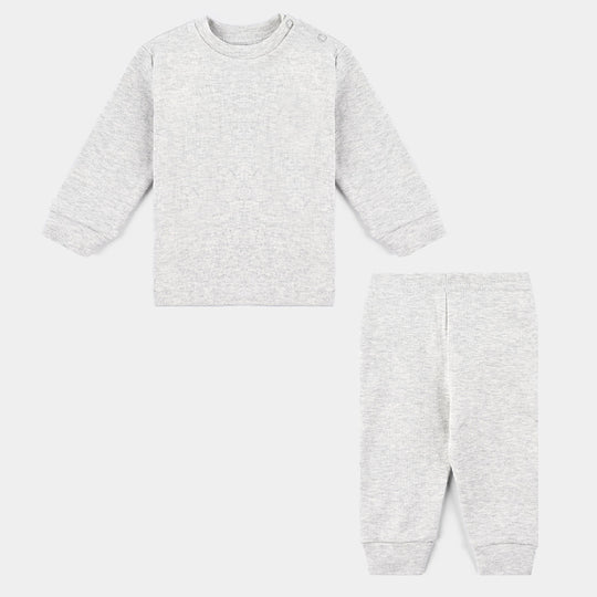 Infant Unisex Thermal Suit Off White