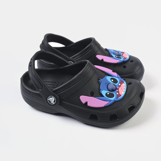 Boys Clogs 5828-12-BLACK