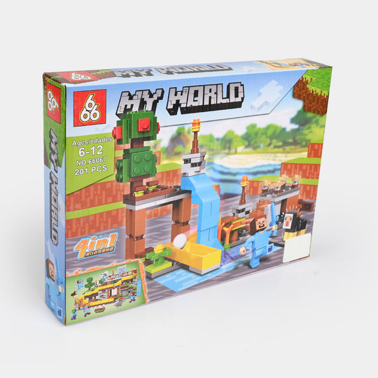 My World Block Set 4In1