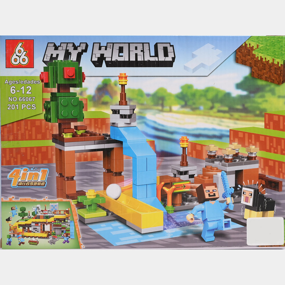 My World Block Set 4In1