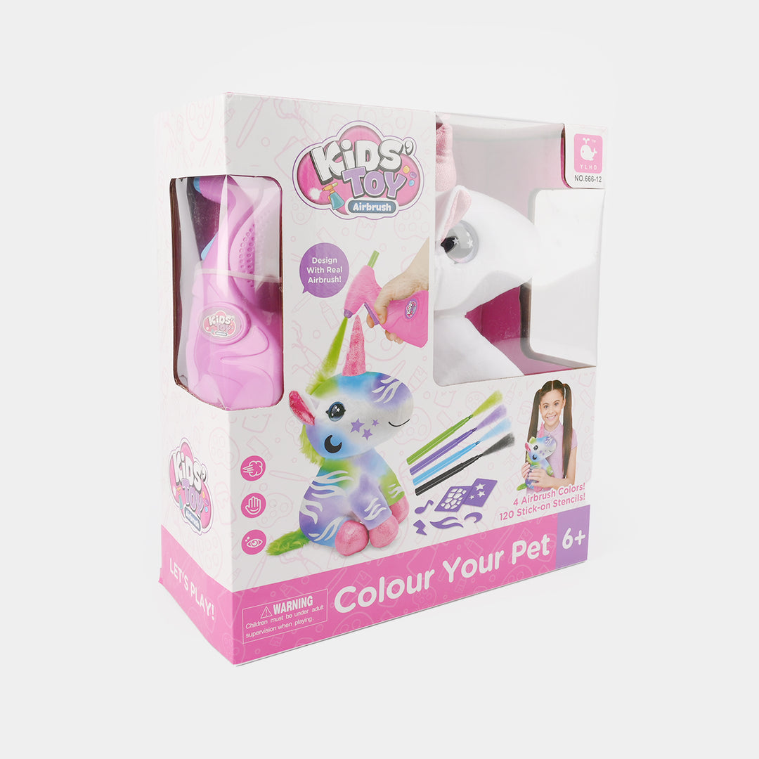 Colour Your Pet – Airbrush Unicorn Toy Set