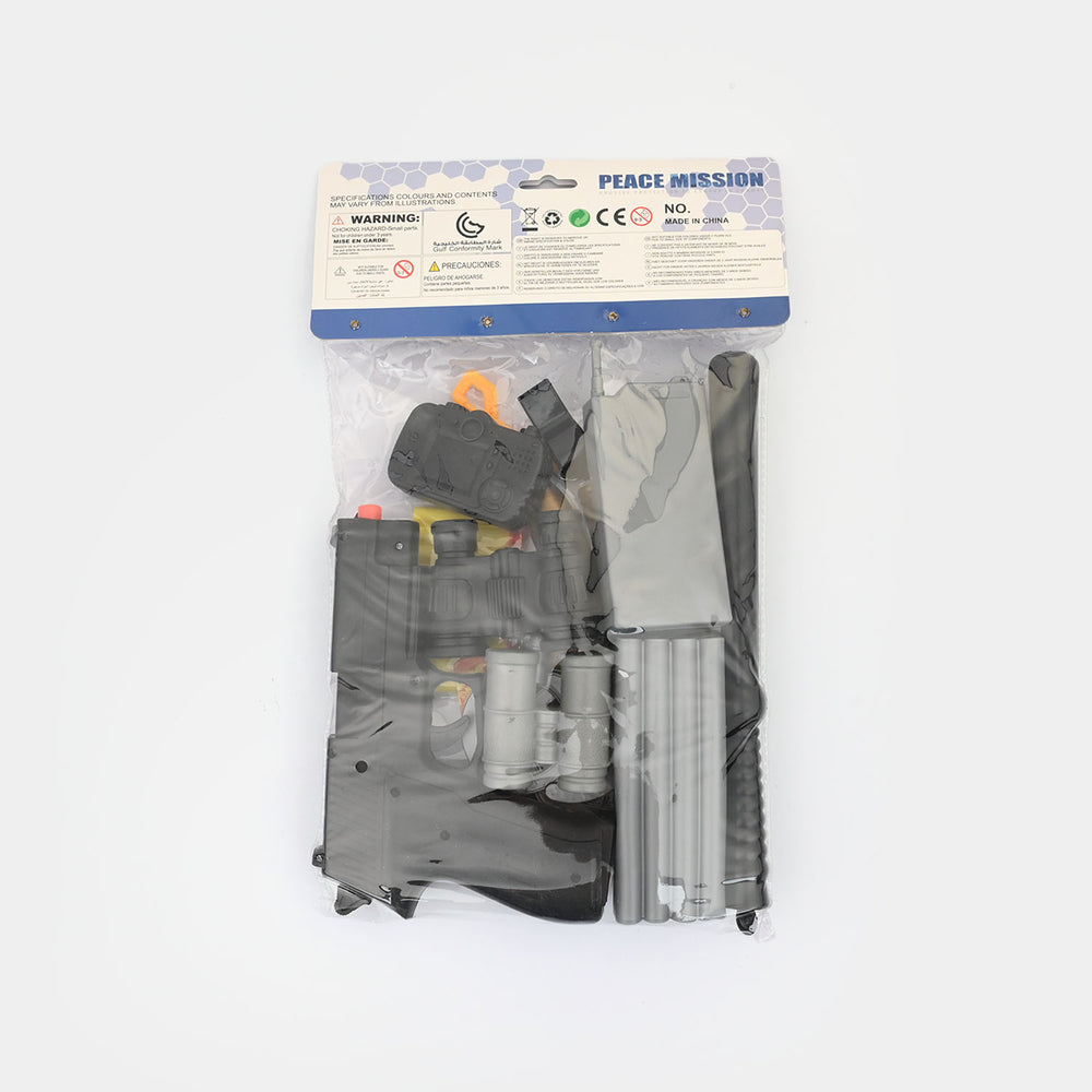 Manual Soft Dart Toy Tactical Play Kit