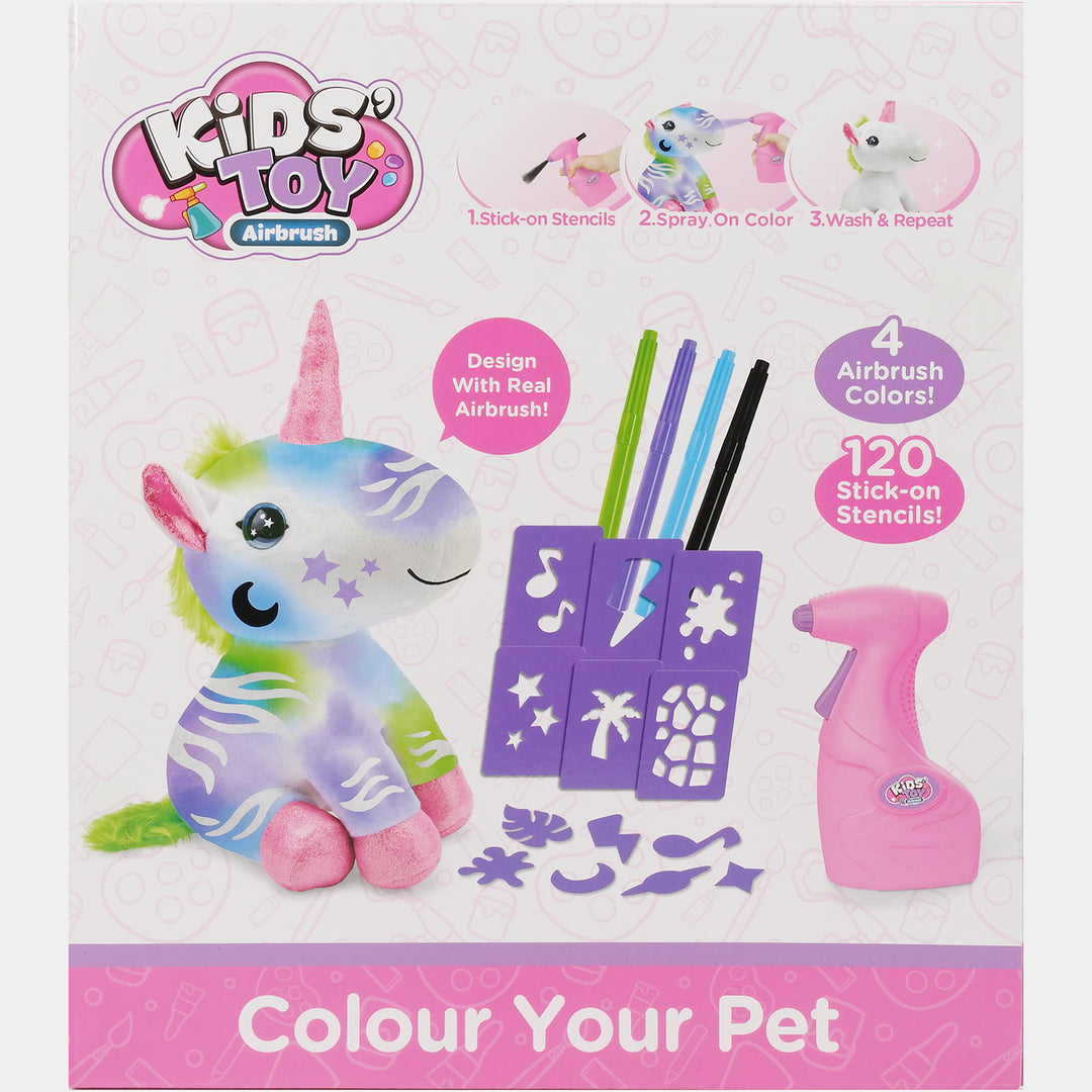 Colour Your Pet – Airbrush Unicorn Toy Set