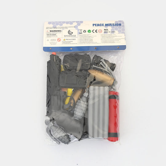 Manual Soft Dart Toy Tactical Play Kit