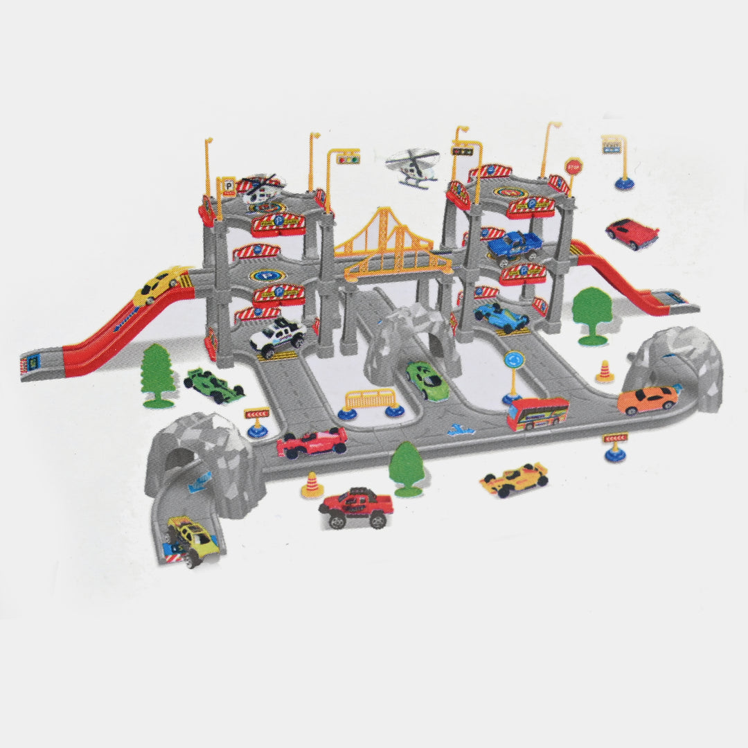 Car Parking Track Set for Kids