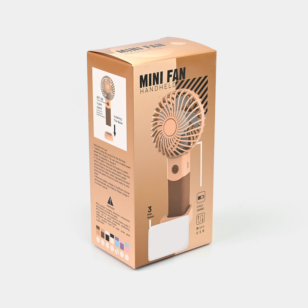 Rechargeable Mini Handheld Fan